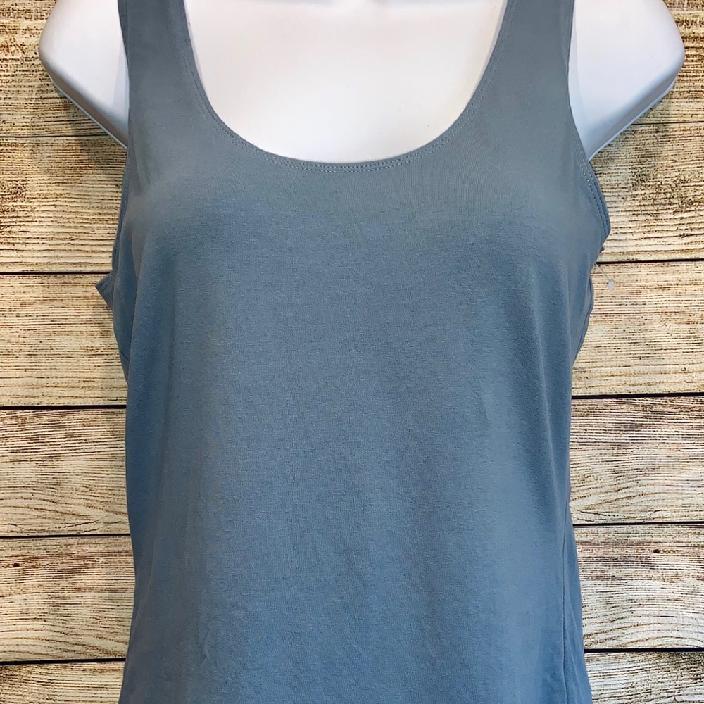Eddie Bauer Blue Tank Top Medium